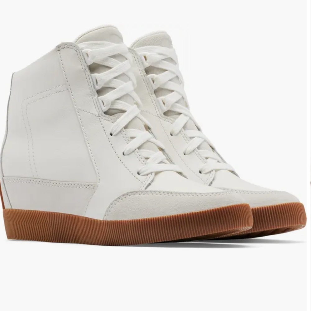 Sorel Out and About Hidden Wedge Sneaker Booties
